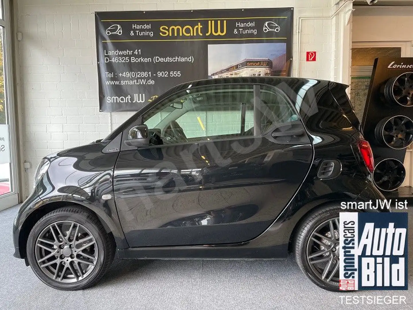 smart forTwo BRABUS Xclusive 109/ 122 PS Navi Kamera 1 Hand Noir - 1