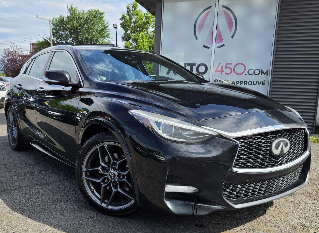 2017 Infiniti QX30 QX30S SPORT TURBO CUIR TOIT PANO