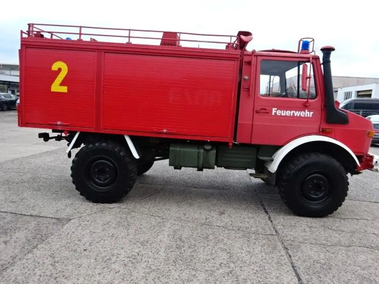 Unimog U1300L Feuerwehr Gerätewagen, foto 7