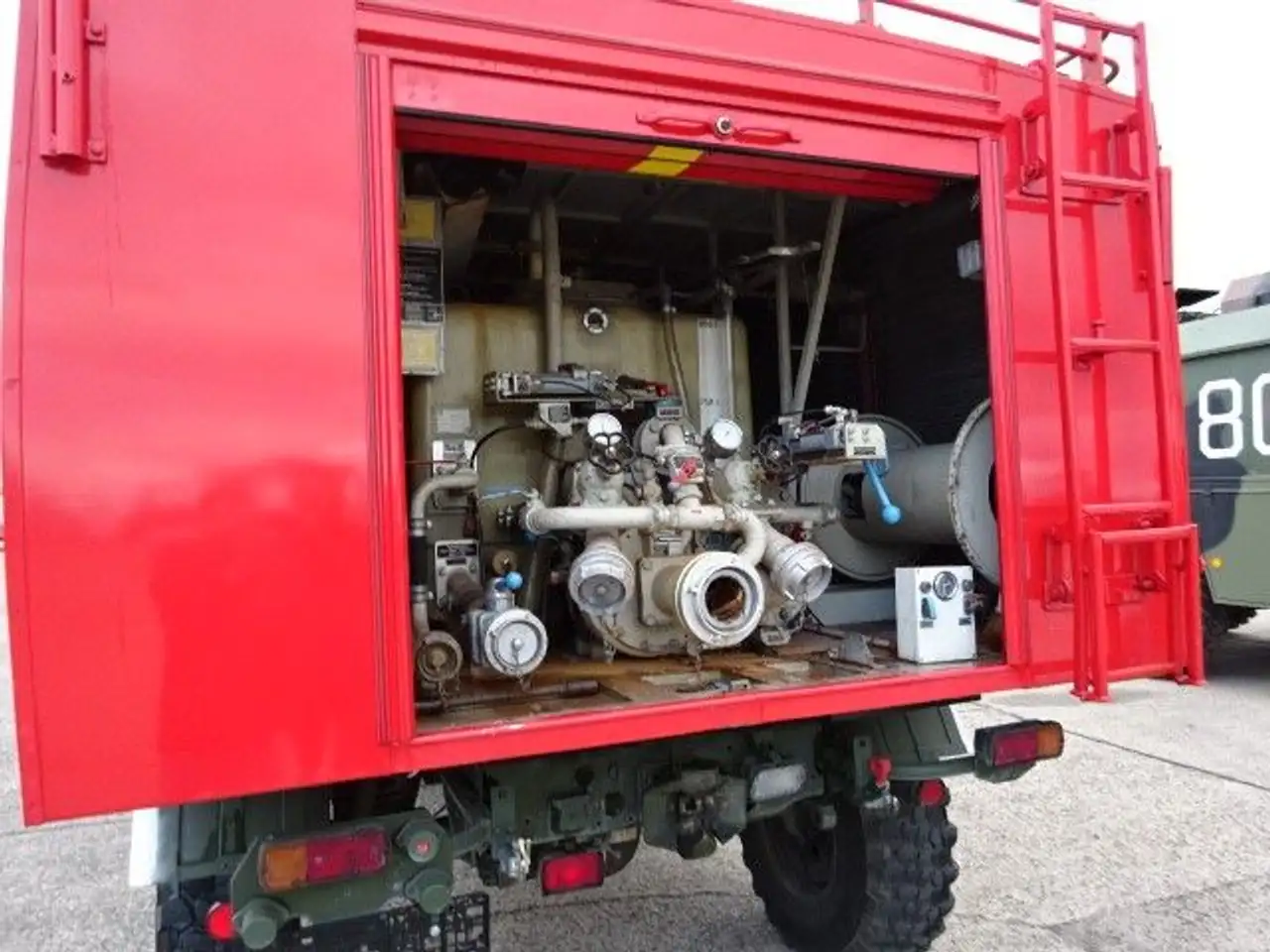 Unimog U1300L Feuerwehr Gerätewagen, foto 10