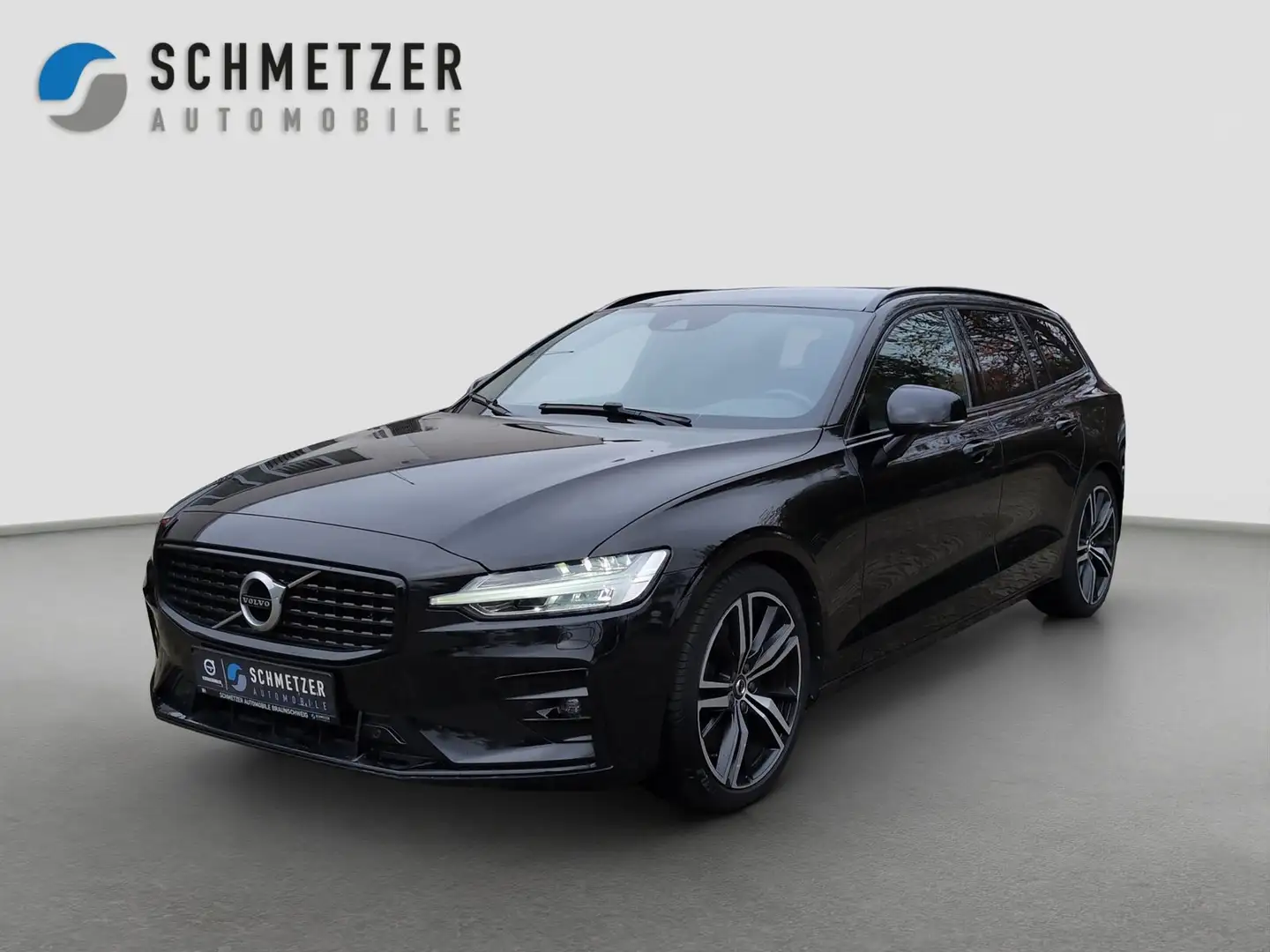 Volvo V60 +B5+AHK+Stand.-Lenkradhzg+R-Kam+PilotAssist++ Zwart - 1