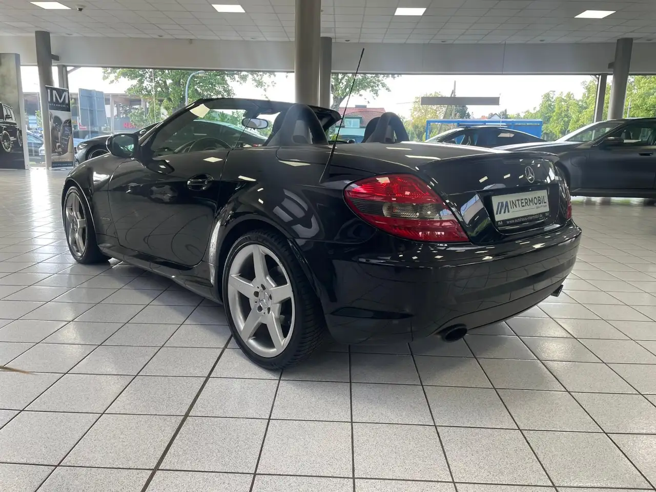 MERCEDES-BENZ SLK 200 KOMPRESSOR AMG*EFH*HARDTOP*KLIMA*SITZHZG | 163 ch | ARRIÈRE | BVM