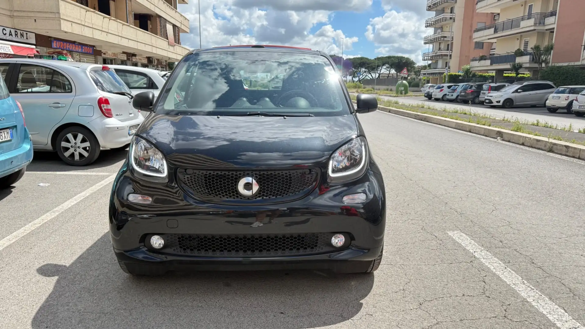smart forTwo 90 0.9 T twinamic cabrio Passion LED PDC BLUETOOTH Nero - 1