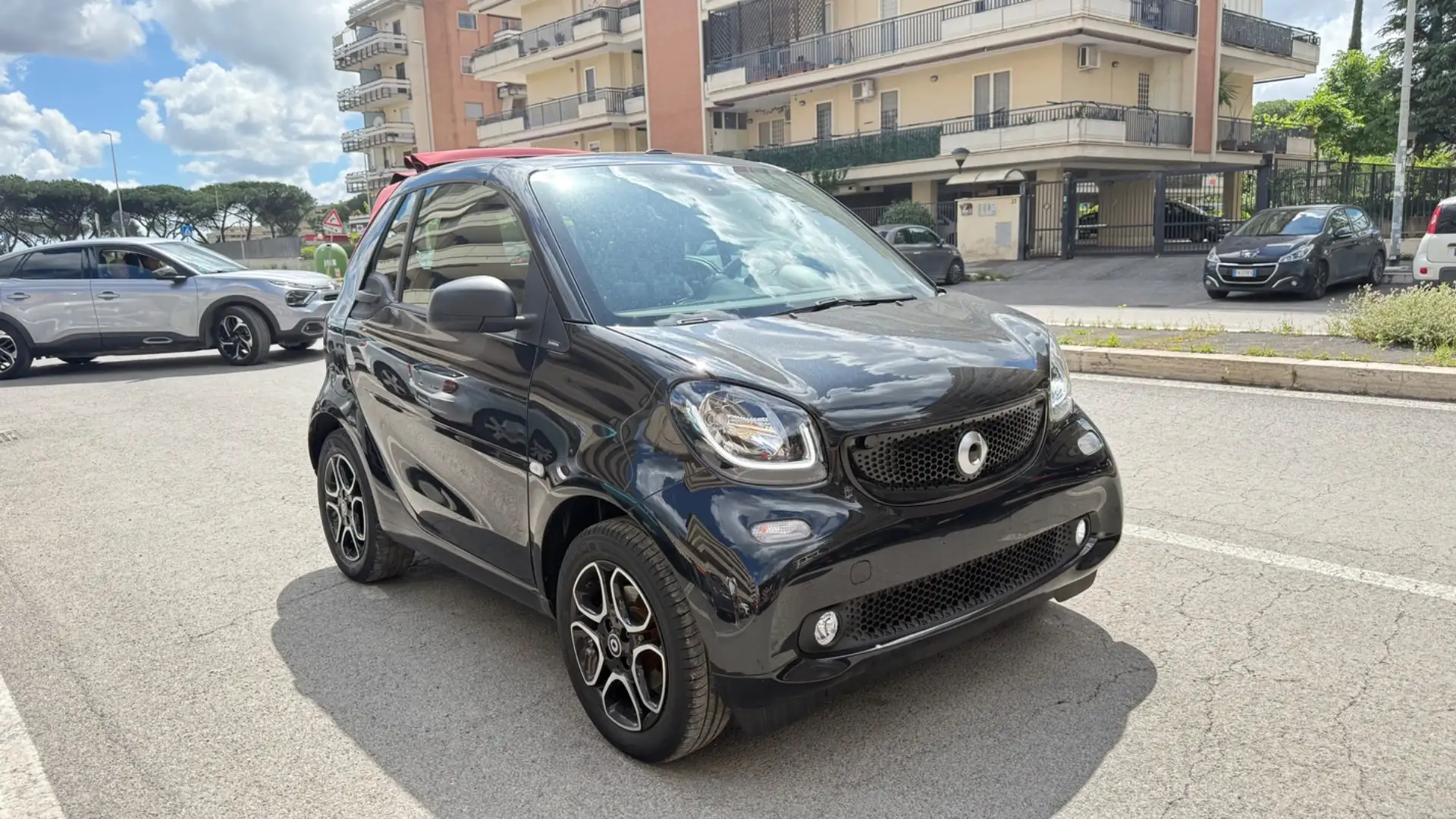smart forTwo 90 0.9 T twinamic cabrio Passion LED PDC BLUETOOTH Nero - 2