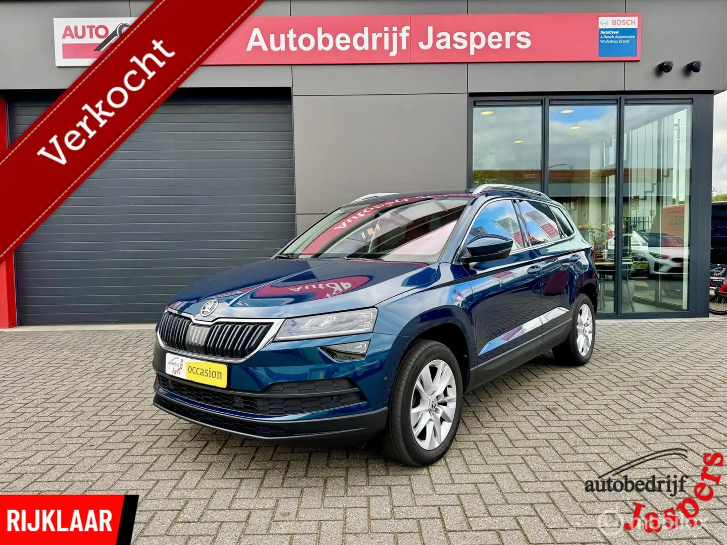 Skoda Karoq 1.5 TSI ACT Business Edition Blauw - 1
