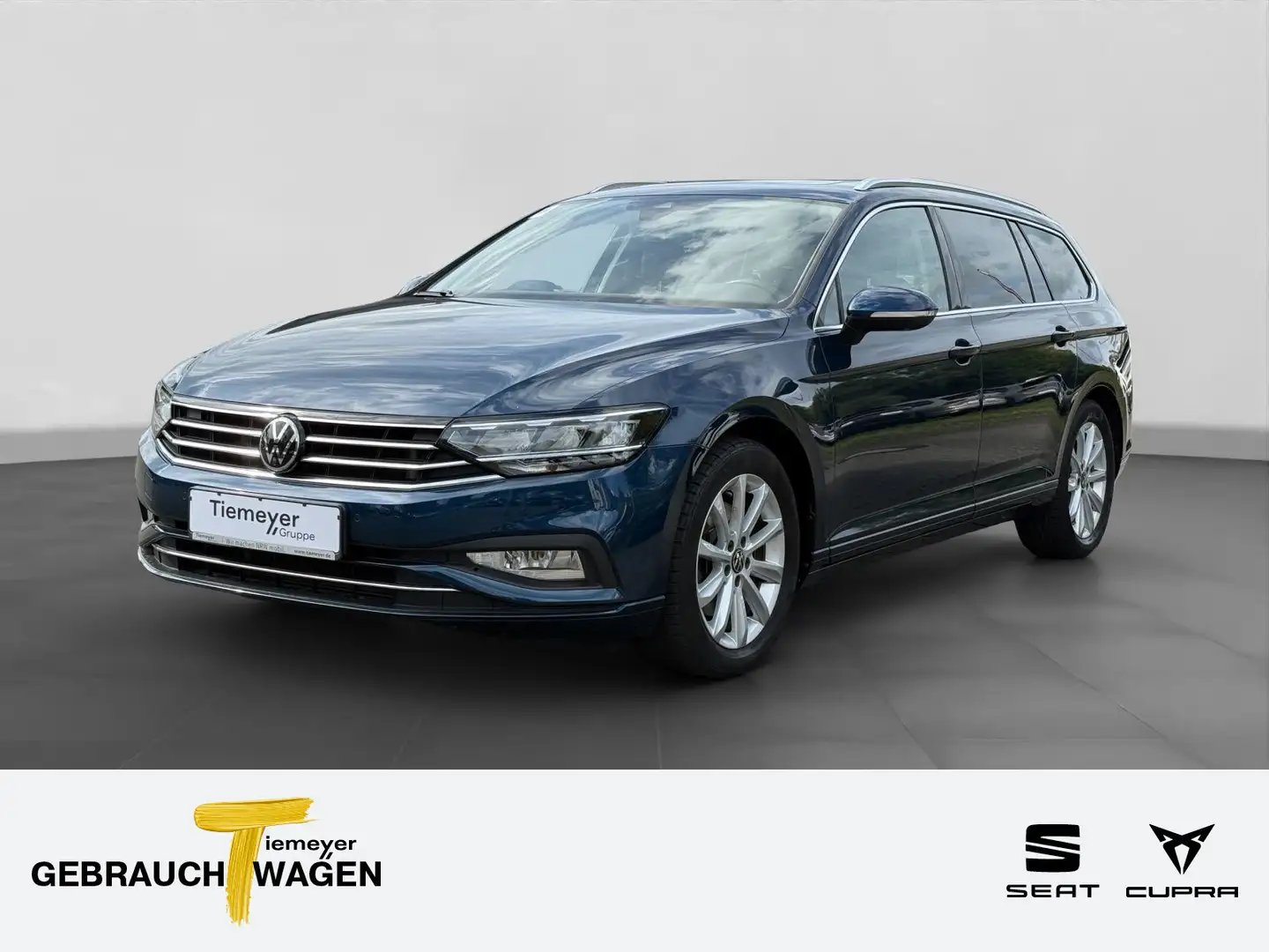 Volkswagen Passat Variant 1.5 TSI BUSINESS PANO NAVI LM17 Bleu - 1