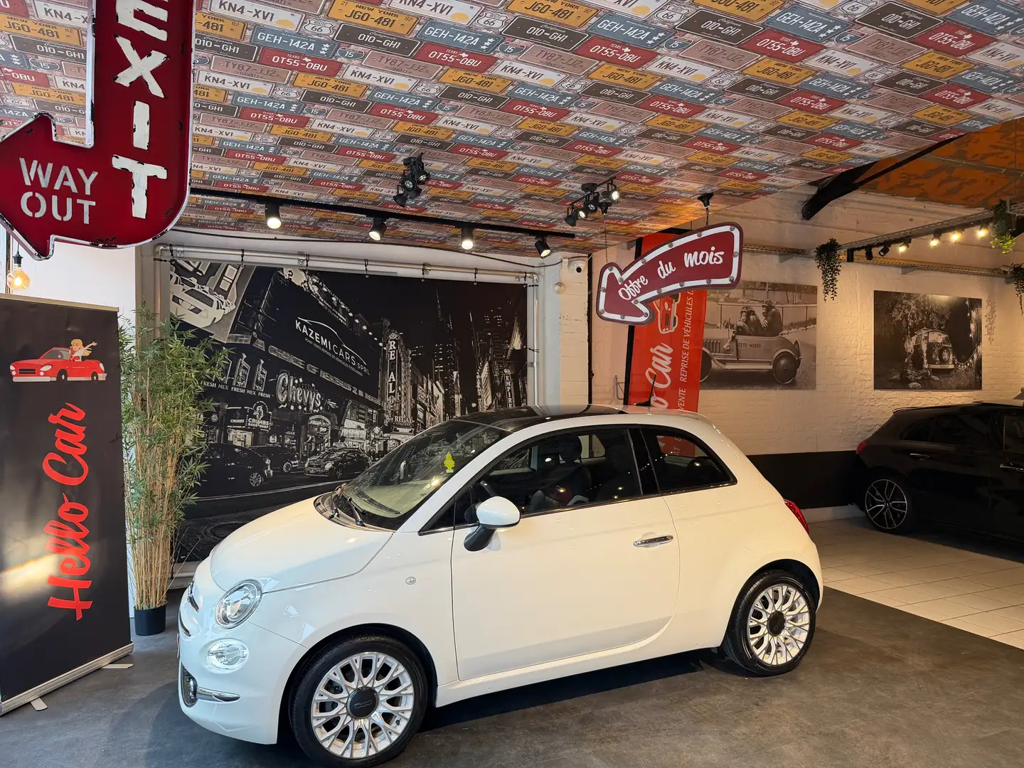 Fiat 500 500 1.0i MHEV Dolcevita * PANO * CUIRS * CARPLAY Blanco - 1