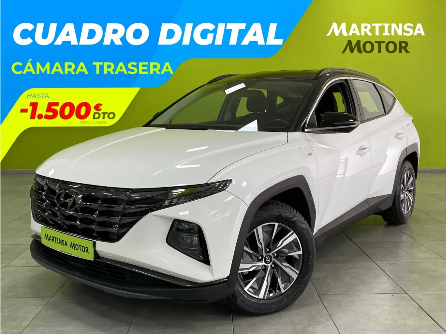 Hyundai TUCSON 1.6 TGDI 48V Maxx 4x2 Blanc - 1