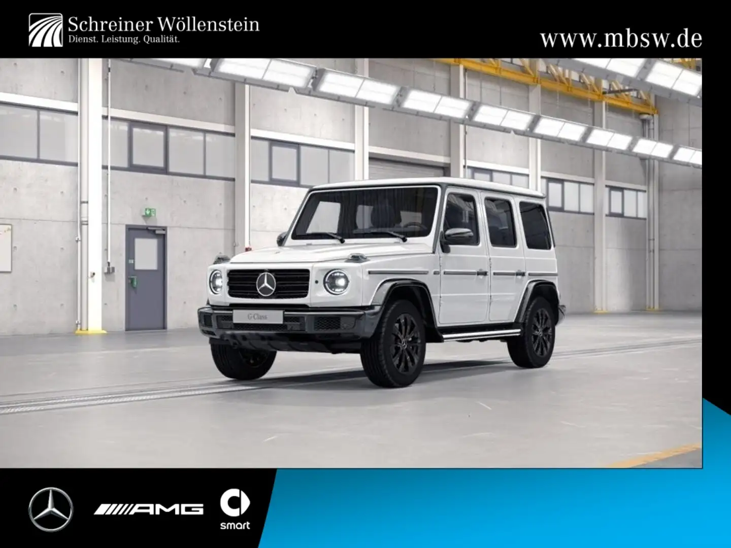 Mercedes-Benz G 350 d 4M SHD*Burm*COM*Night*Stdhzg*Distr*AHK Blanc - 1