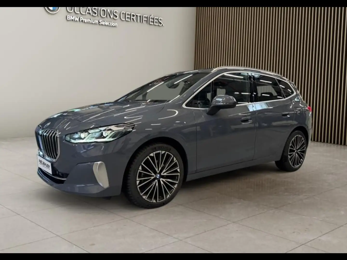 BMW 220 220i 170ch Luxury DKG7 Gris - 1