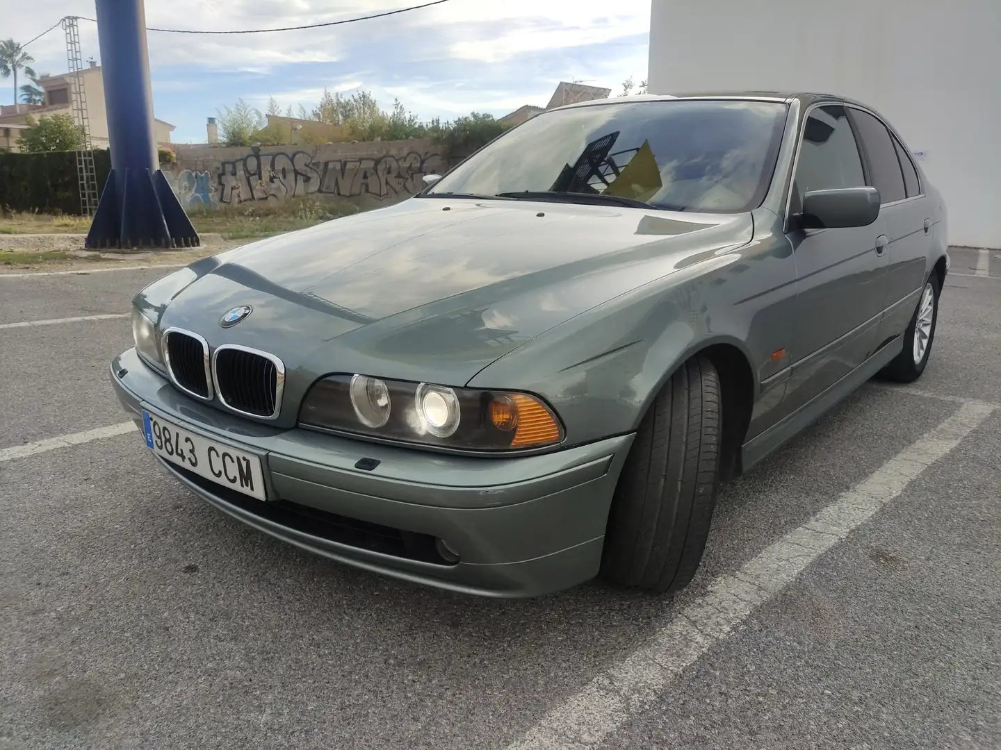 BMW 525 525d zelena - 1