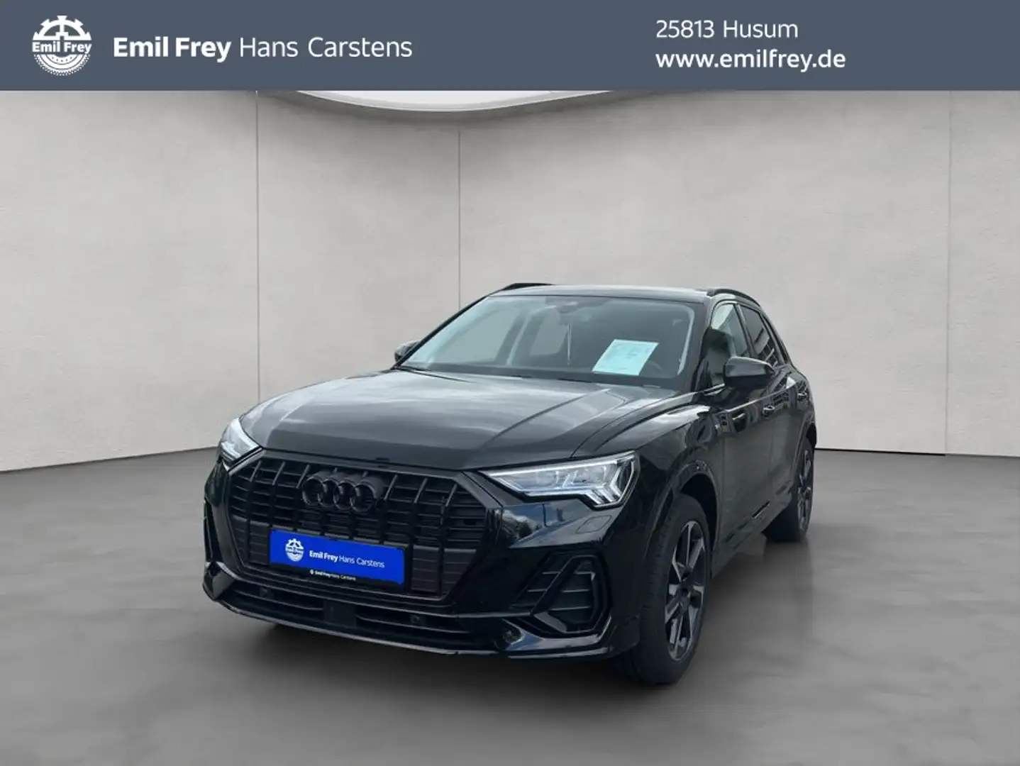 Audi Q3 S-line 35 TDI S tronic AHK Sonos Navi Schwarz - 1