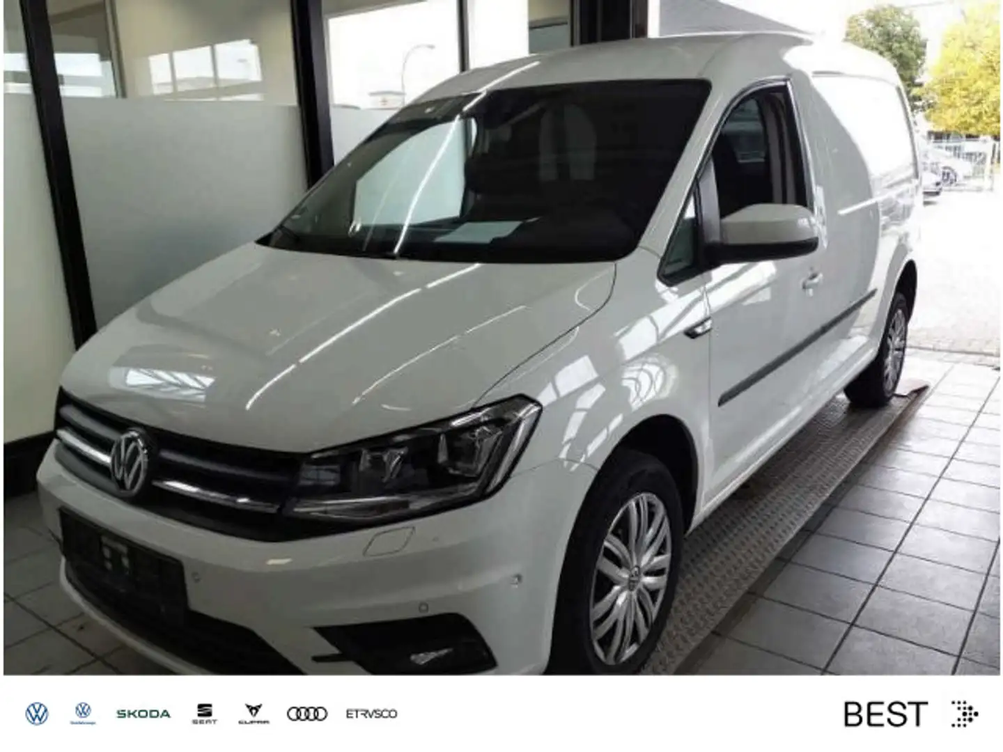 Volkswagen Caddy Maxi Kasten 2.0 TDI *ACC*PDC*NAVI*SZHZG* Weiß - 1
