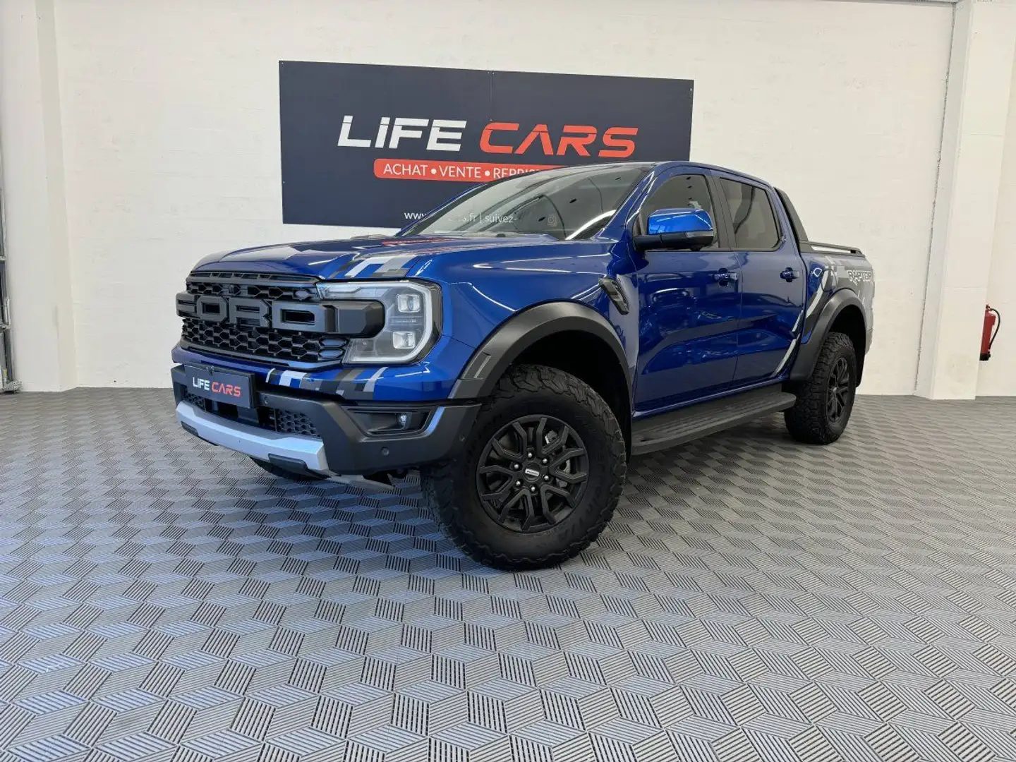 Ford Ranger 4x4 RAPTOR 3.0l V6 Ecoboost 292cv 2023 2eme main P Albastru - 1