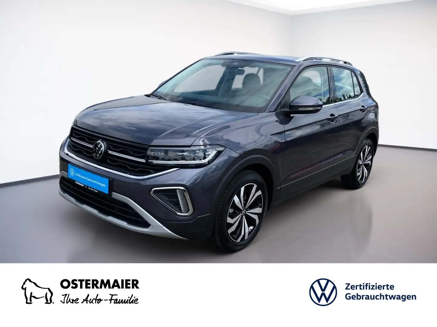 Volkswagen T-Cross STYLE 1.0TSI 116PS LED.KAMERA.NAVI.SHZG.ACC.APP-C siva - 1