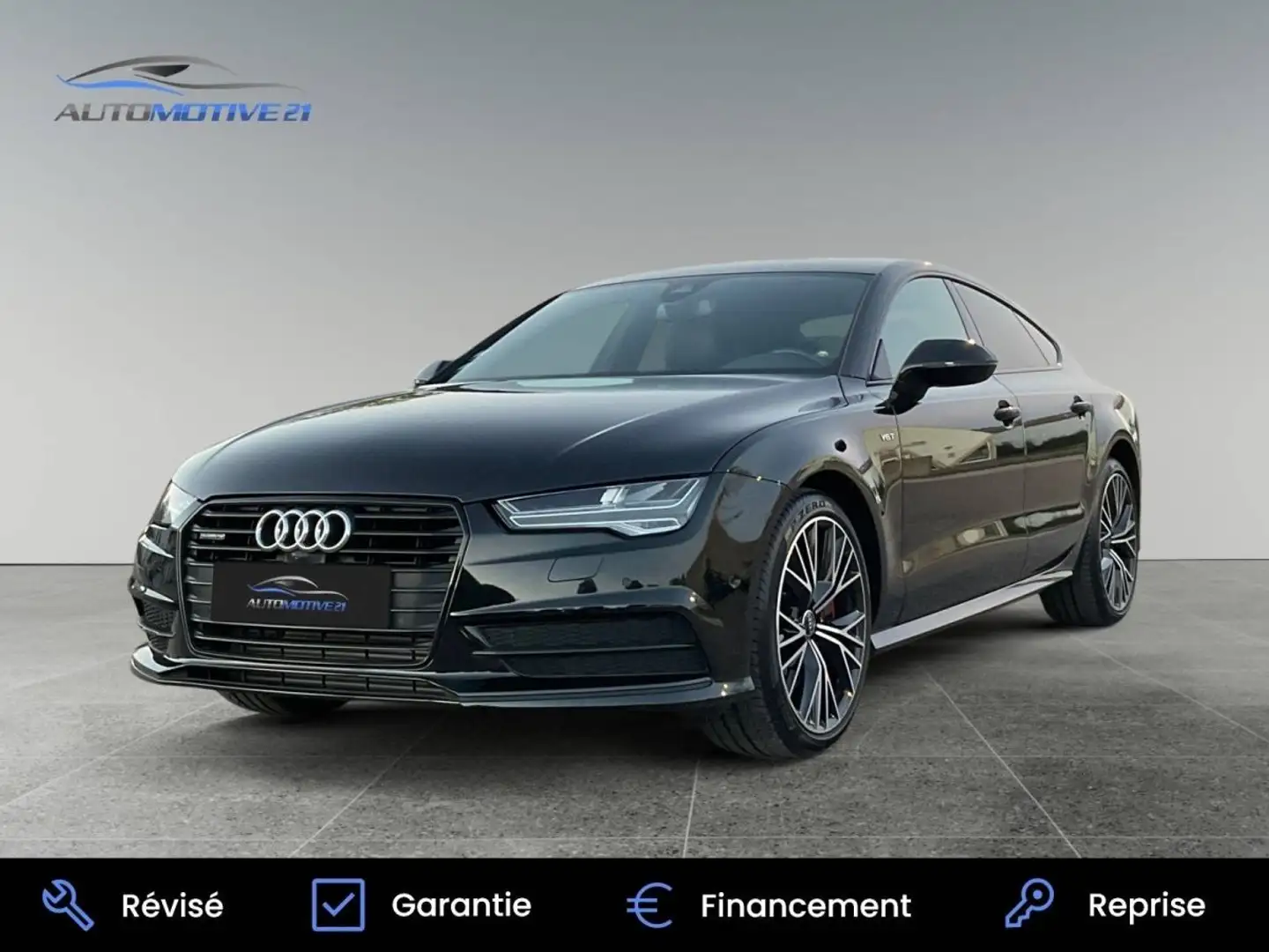 Audi A7 3.0 V6 BiTDI 326ch Compétition quattro Tiptronic Negro - 1