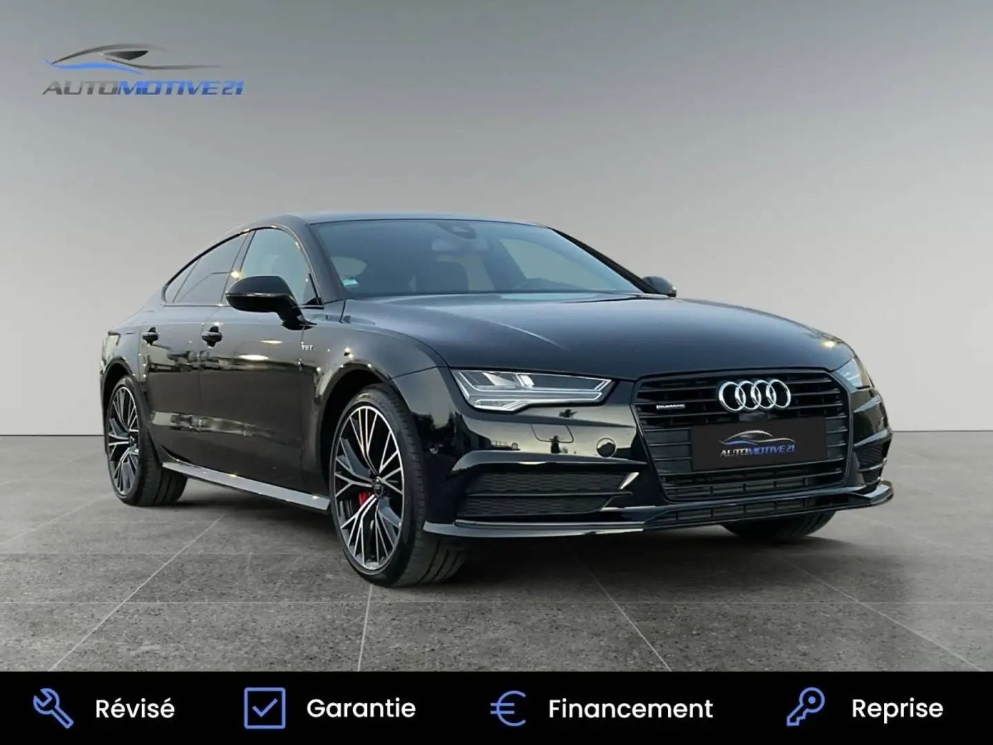 Audi A7 3.0 V6 BiTDI 326ch Compétition quattro Tiptronic Negro - 2
