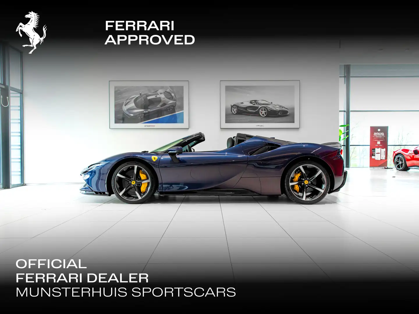 Ferrari SF90 Spider ~Ferrari Munsterhuis~ Albastru - 1