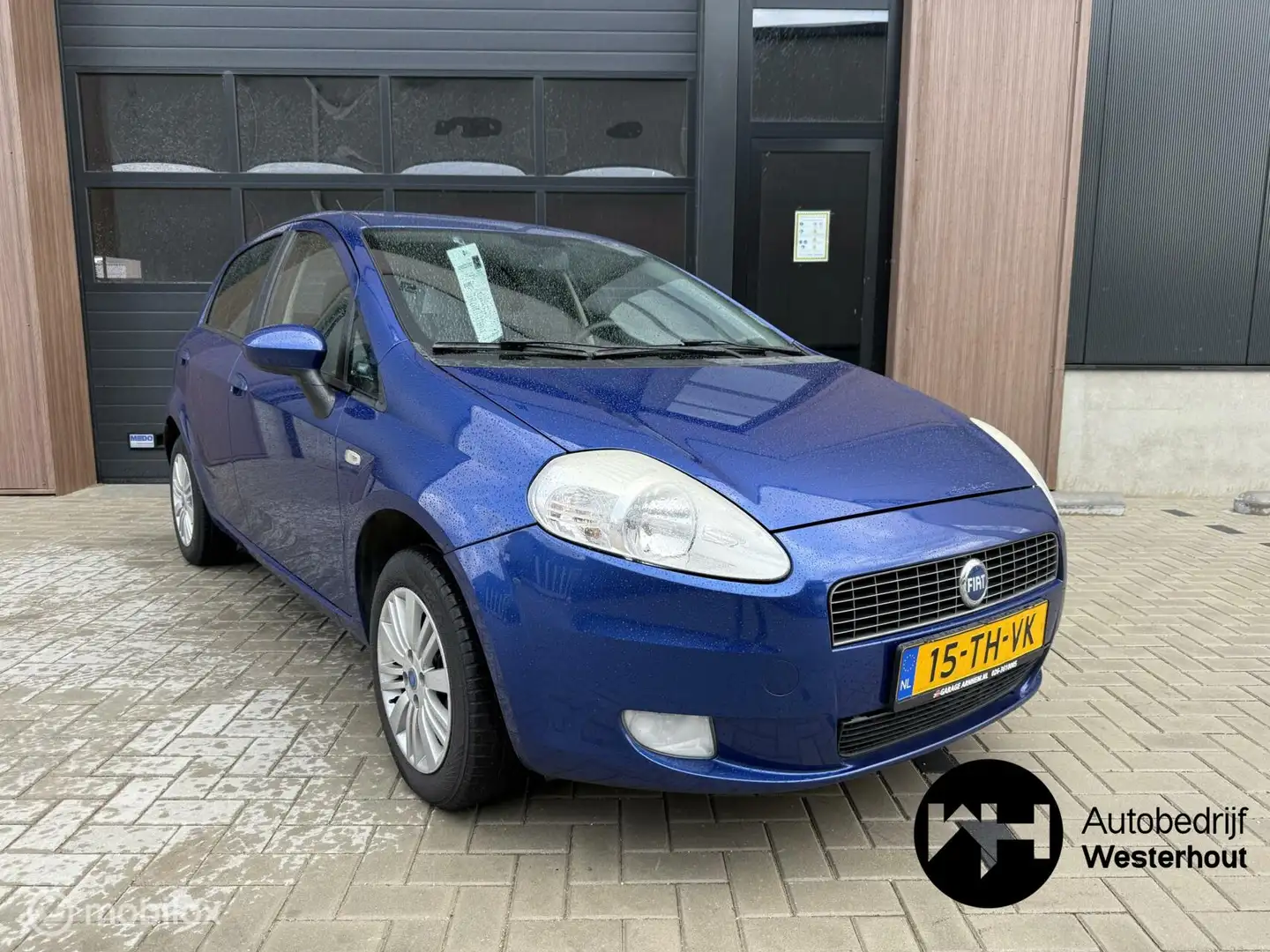 Fiat Grande Punto 1.4 Edizione Blue & Me Airco Bleu - 1