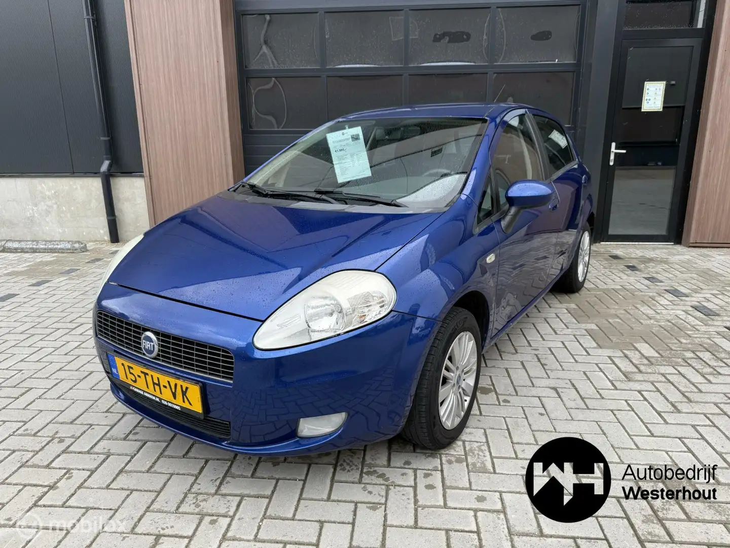 Fiat Grande Punto 1.4 Edizione Blue & Me Airco Bleu - 2