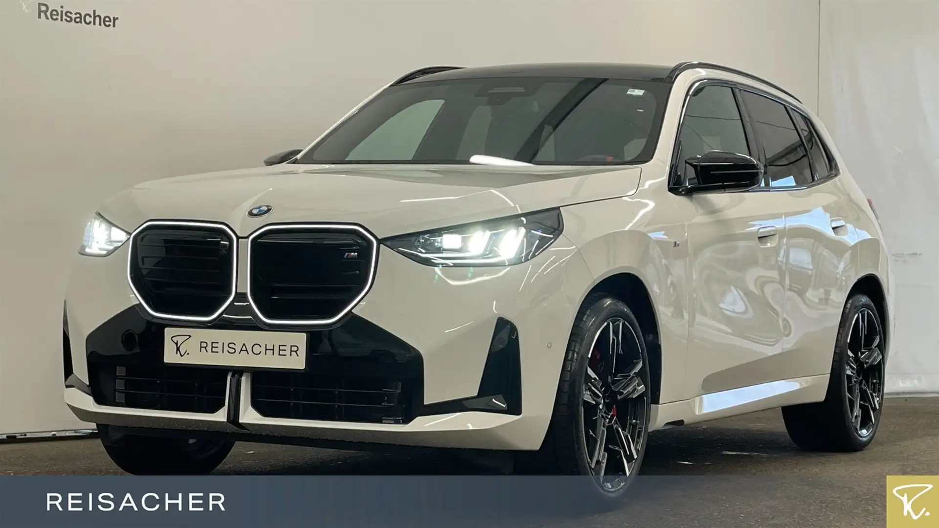 BMW X3 M50 xDrive A M-Sport PRO,AHK,el.Sitz+Mem,DAPr Weiß - 1