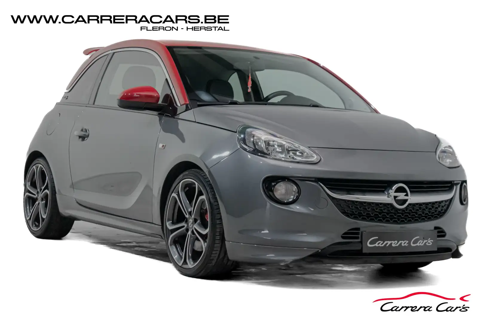 Opel Adam 1.4 Turbo S*|CUIR*NAVI*REGU*CLIMATRONIC*GARANTIE*| Szürke - 1