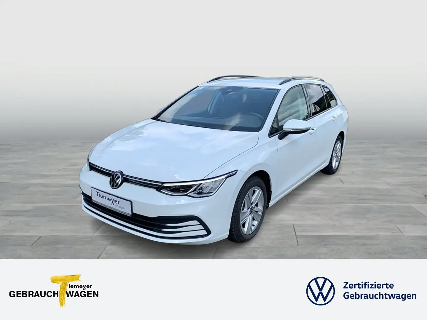 Volkswagen Golf Variant 1.0 eTSI DSG LIFE NAVI APP-CONNECT Weiß - 1