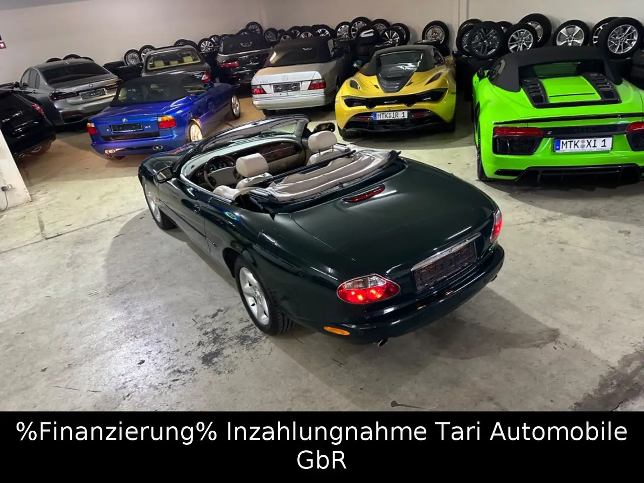 Jaguar XK8 4.0 V8 Cabriolet Grün/Beige **2.Hand*95tkm**, foto 6