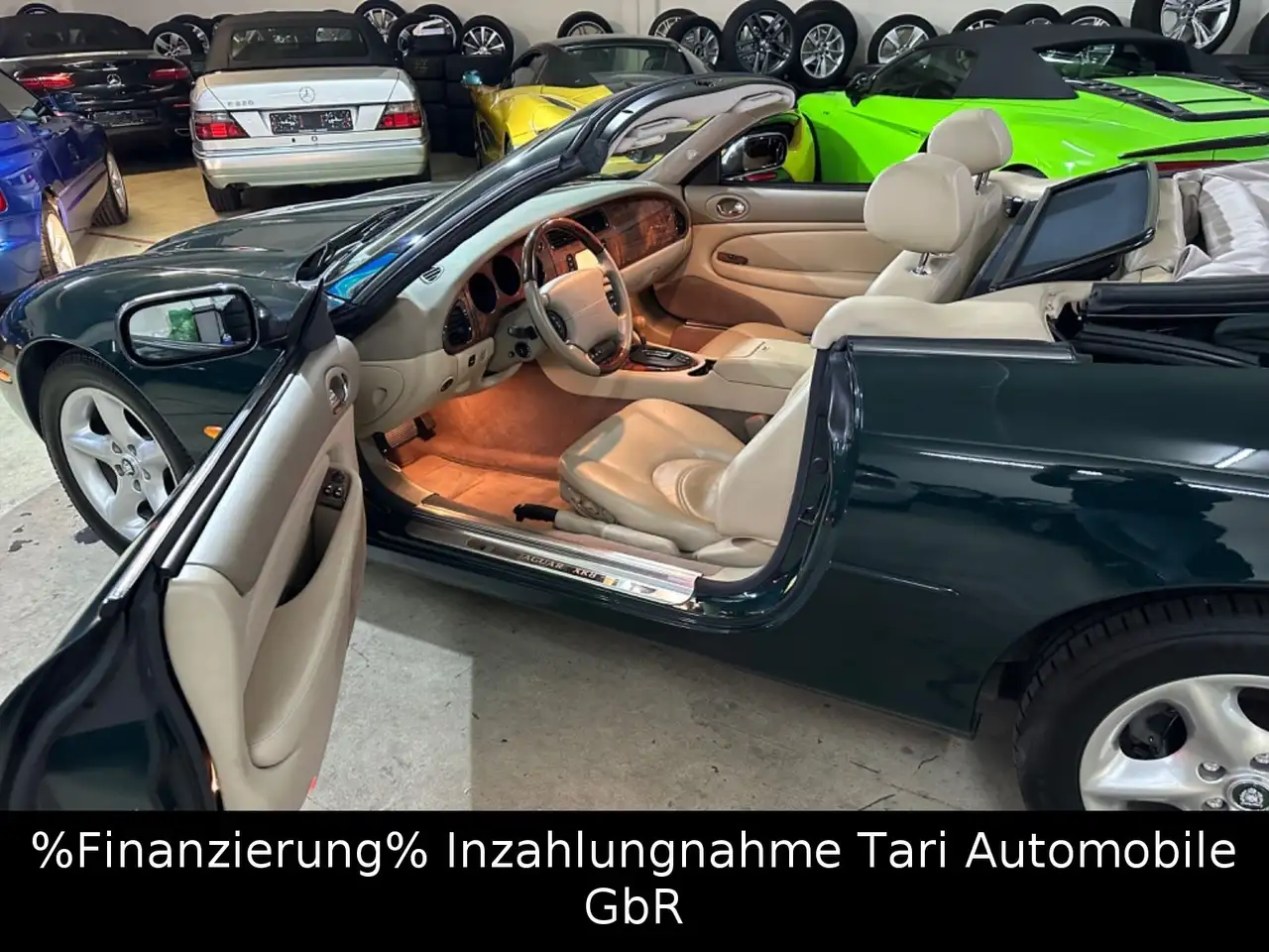 Jaguar XK8 4.0 V8 Cabriolet Grün/Beige **2.Hand*95tkm**, foto 7