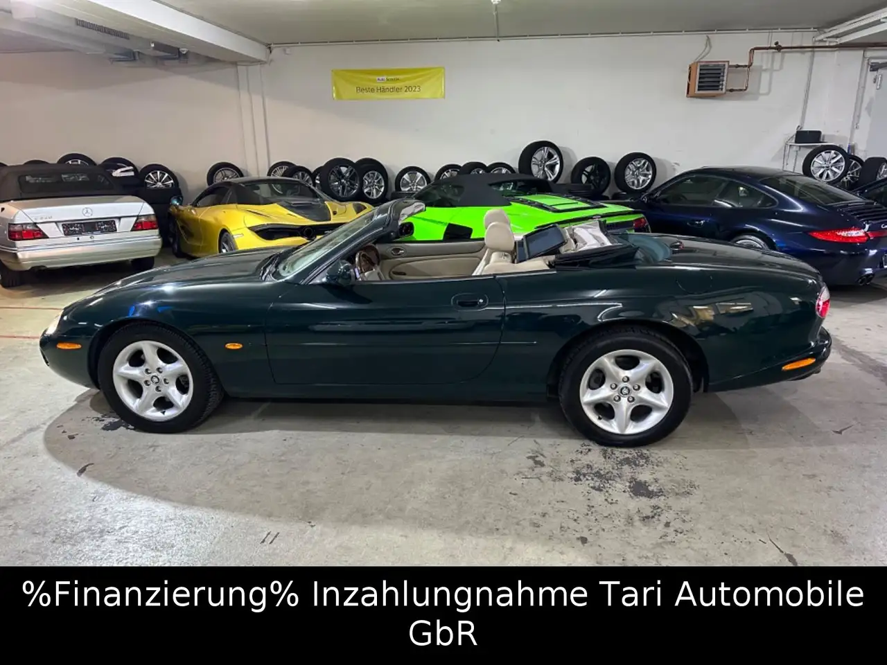 Jaguar XK8 4.0 V8 Cabriolet Grün/Beige **2.Hand*95tkm**, foto 5