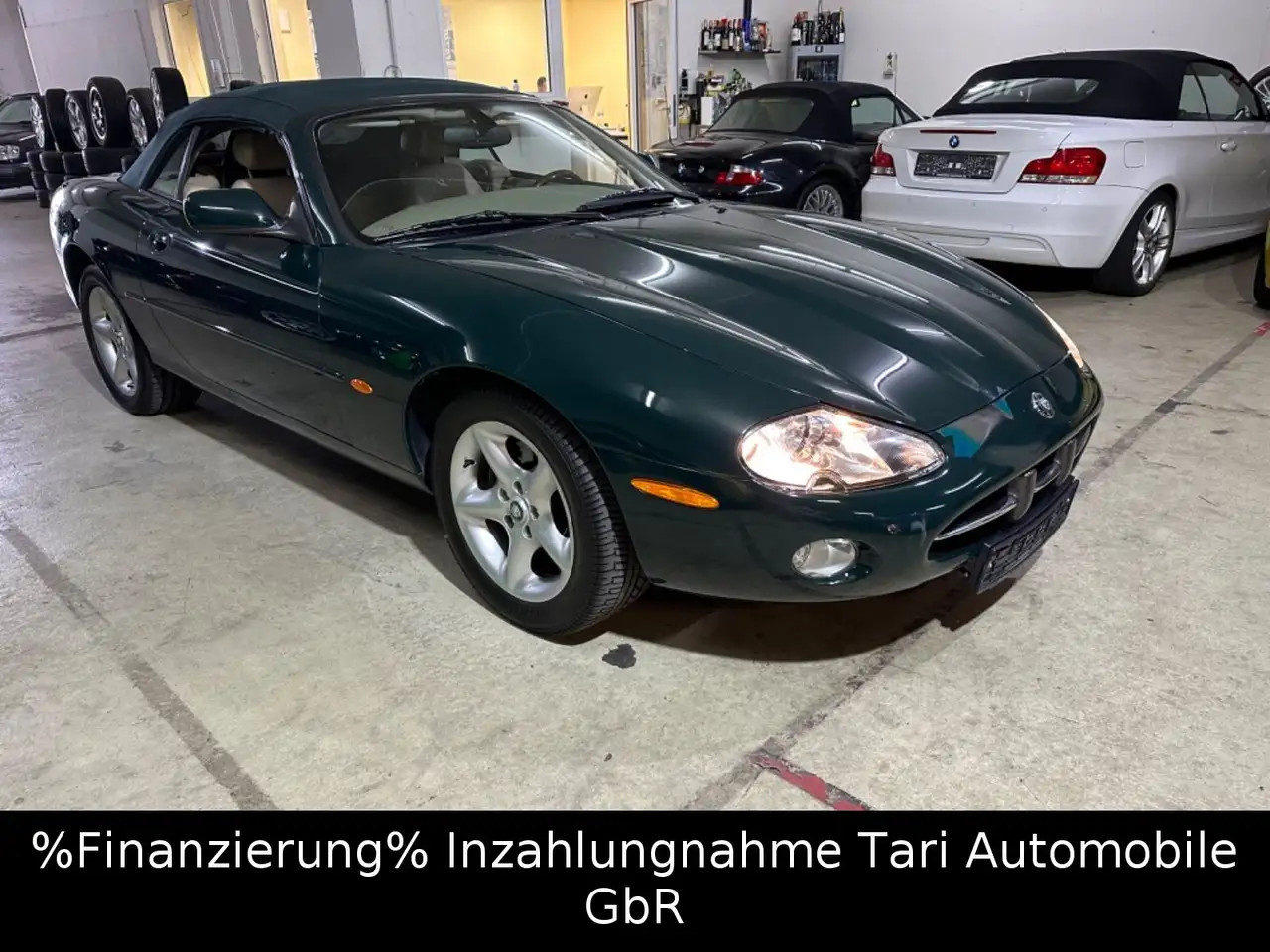 Jaguar XK8 4.0 V8 Cabriolet Grün/Beige **2.Hand*95tkm**, foto 12