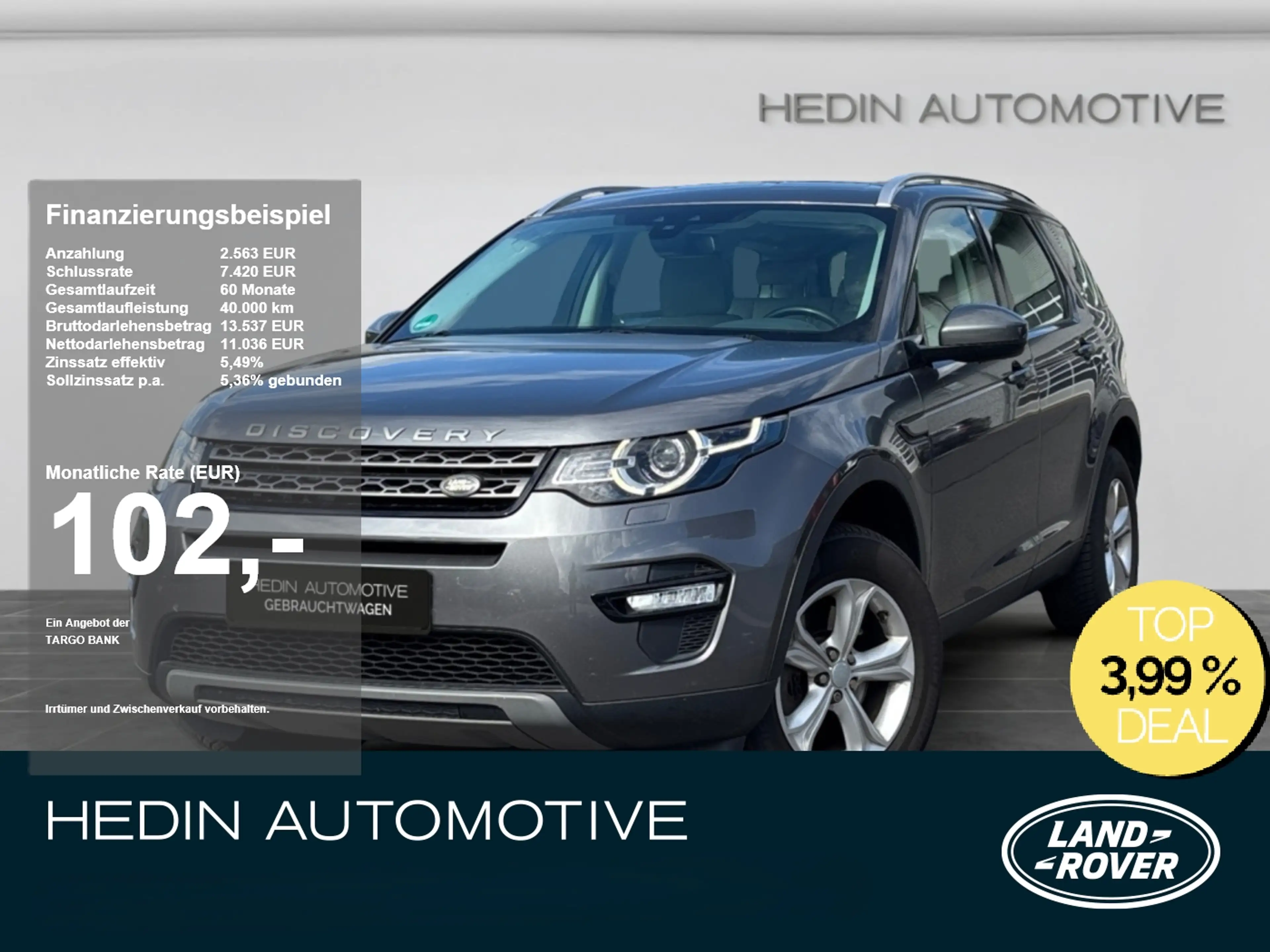 Land Rover Discovery Sport 2.0 TD4 SE AHK|XENON|NAVI