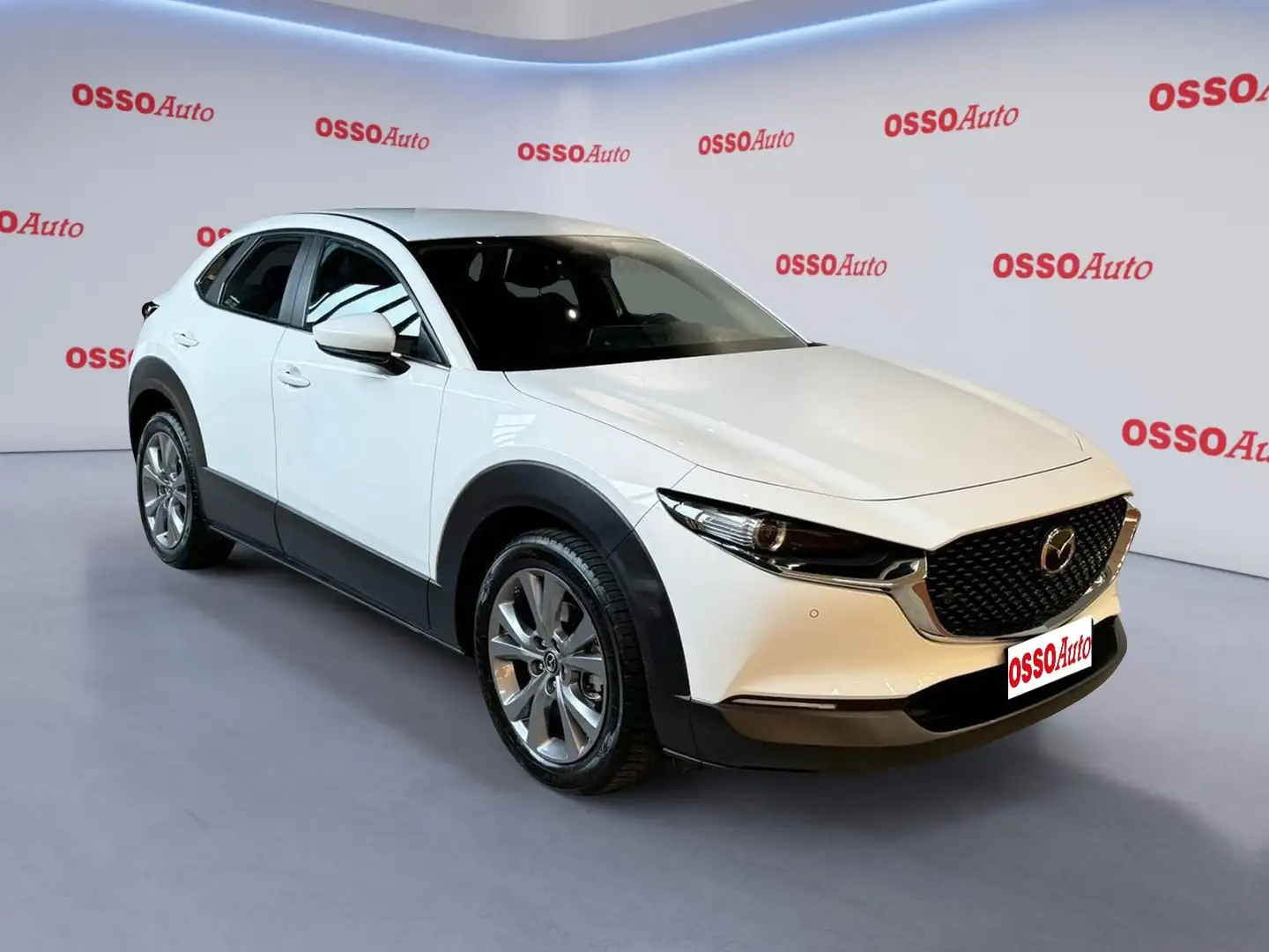 Mazda CX-30 2.0 e-SKYACTIV-G M-HYBRID EXCLUSIVE LINE AUTOMATI Blanc - 2