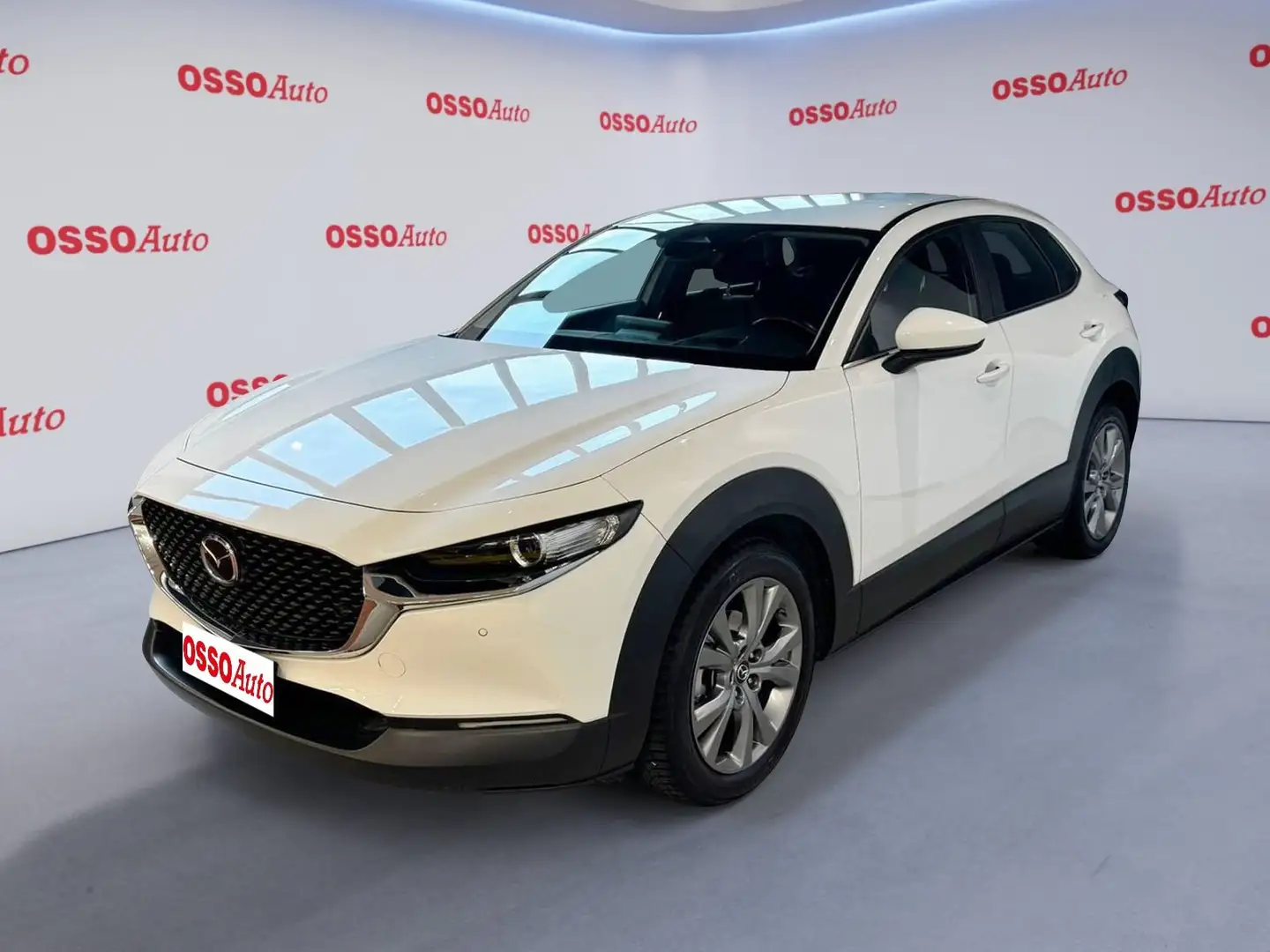 Mazda CX-30 2.0 e-SKYACTIV-G M-HYBRID EXCLUSIVE LINE AUTOMATI Blanc - 1