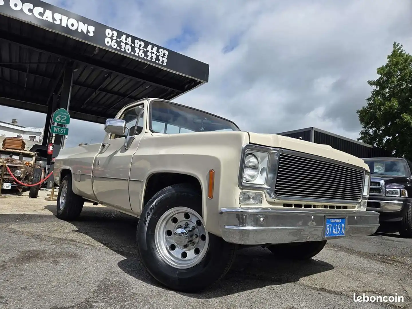 Chevrolet Silverado C20 Custom Deluxe 5.7 V8 350ci Beige - 2