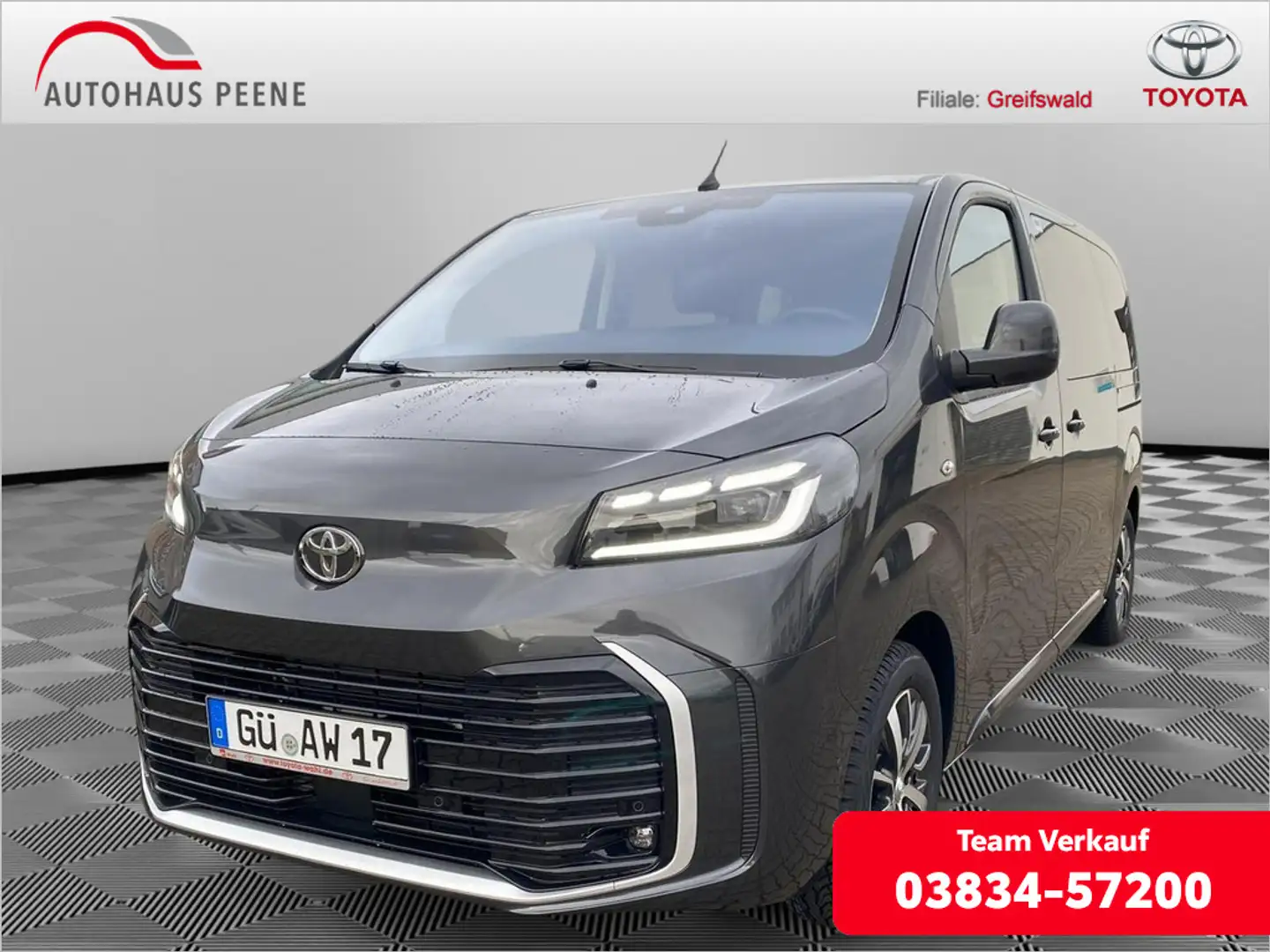 Toyota Proace Verso 2.0 L1 Team Deutschland Grau - 1