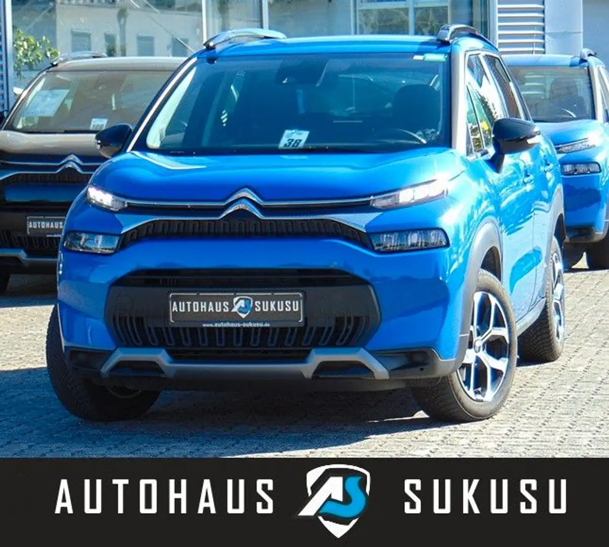 Citroen C3 Aircross 1.2 PureTech EAT6 Plus Blau - 1