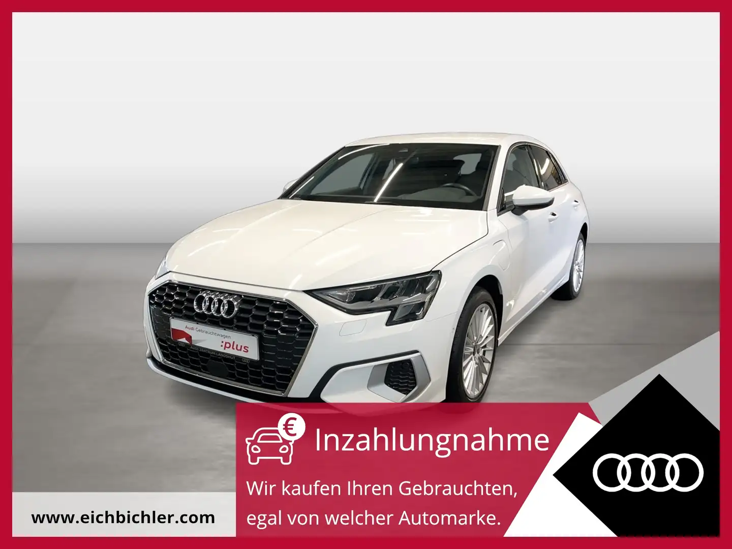 Audi A3 Sportback 40 TFSI e S tronic advanced FLA LM Blanc - 1