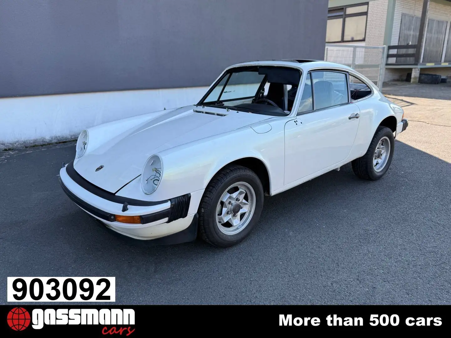 Porsche 911 3.0 SC - Restaurationsobjekt Weiß - 1