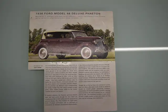 Ford Sonstige Ford V8/ 68 Deluxe Phaeton Cabrio Ansicht 31