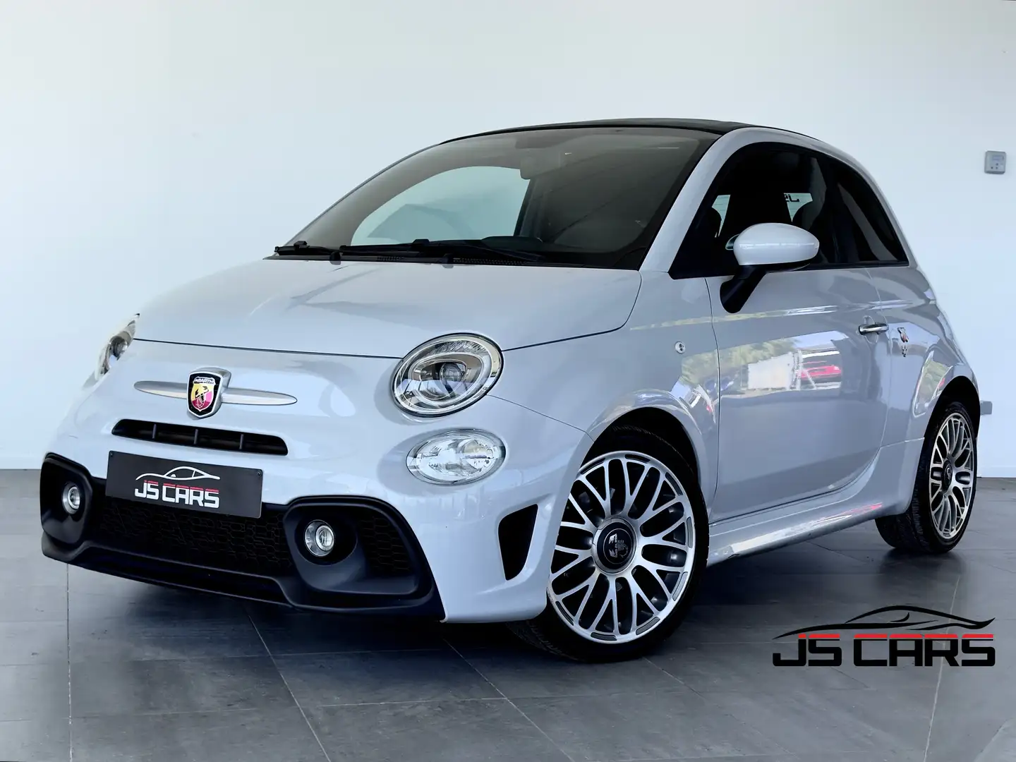 Abarth 595C 1.4 T-JET*CABRIO*GPS*JANTES 17*AIRCO*PDC* Gris - 1