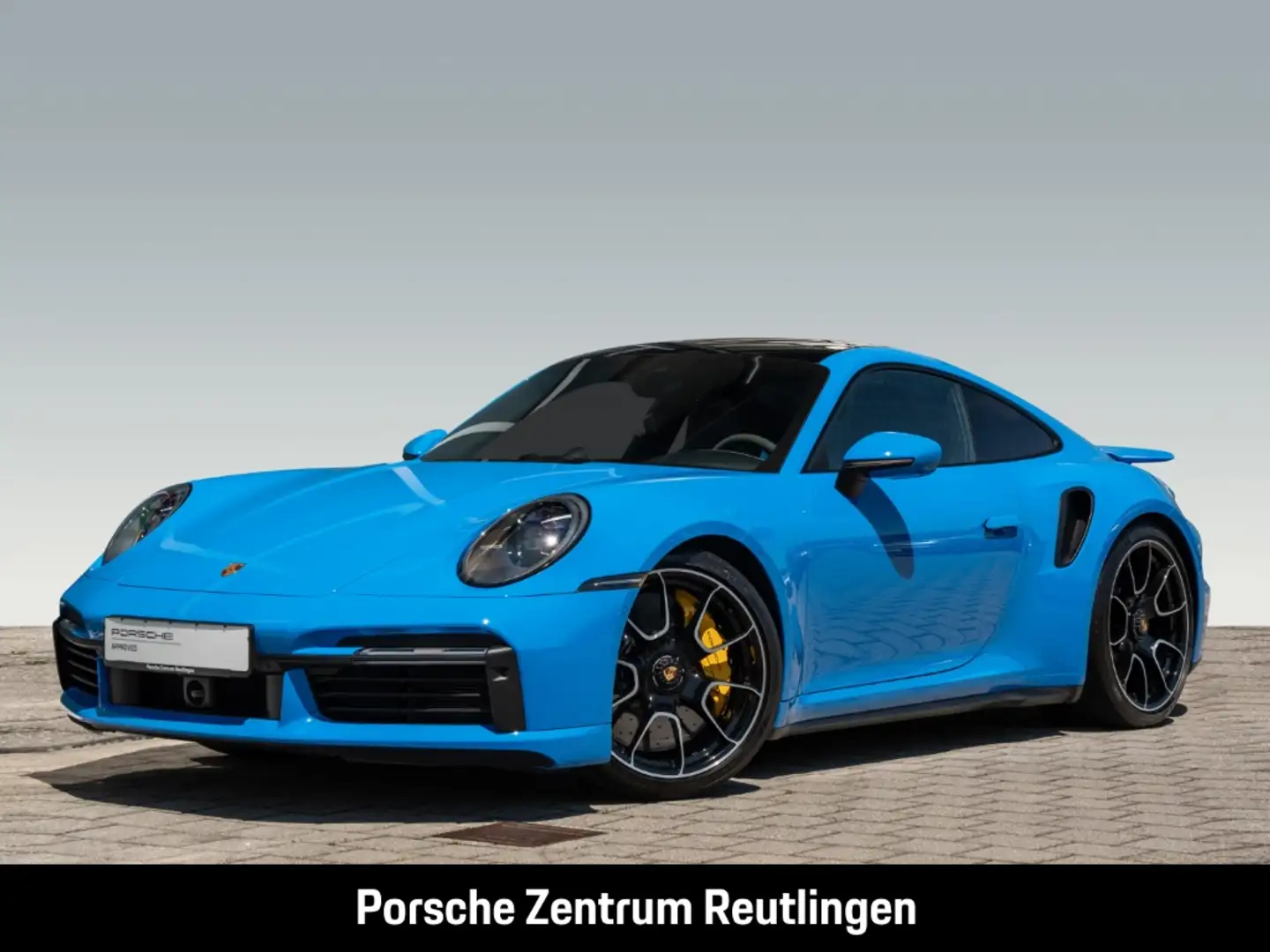 Porsche 992 911 Turbo S Burmester InnoDrive HA-Lenkung Blau - 1