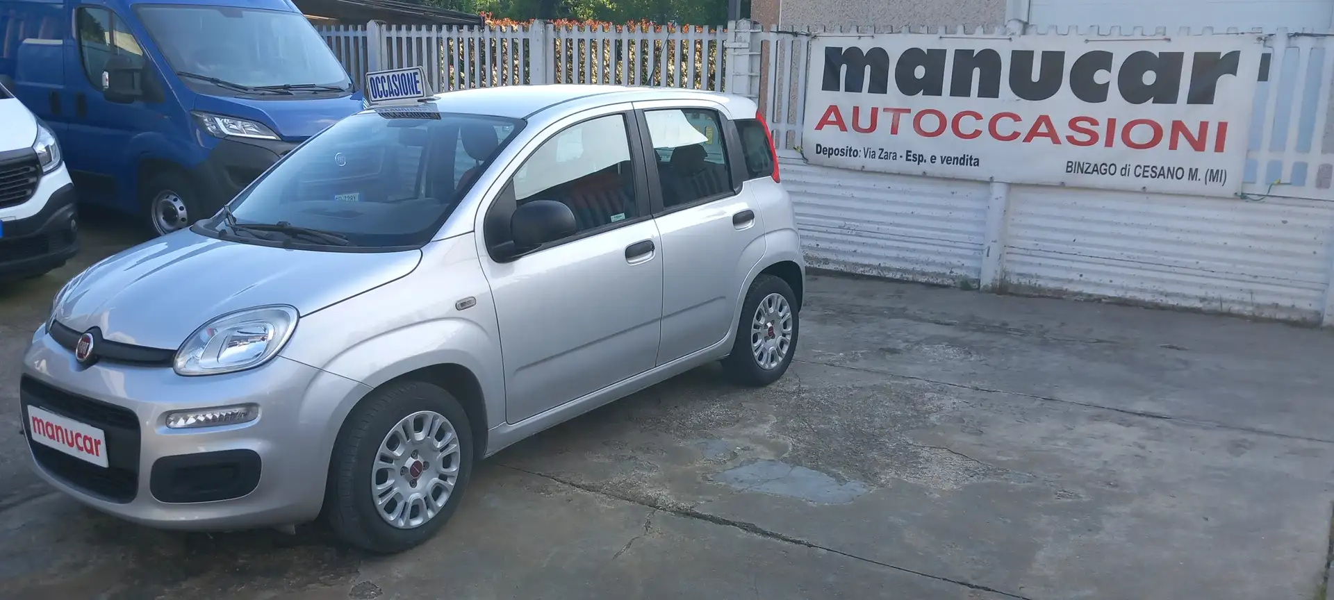 Fiat Panda Panda 1.2 E6 NO MAIL Argent - 1