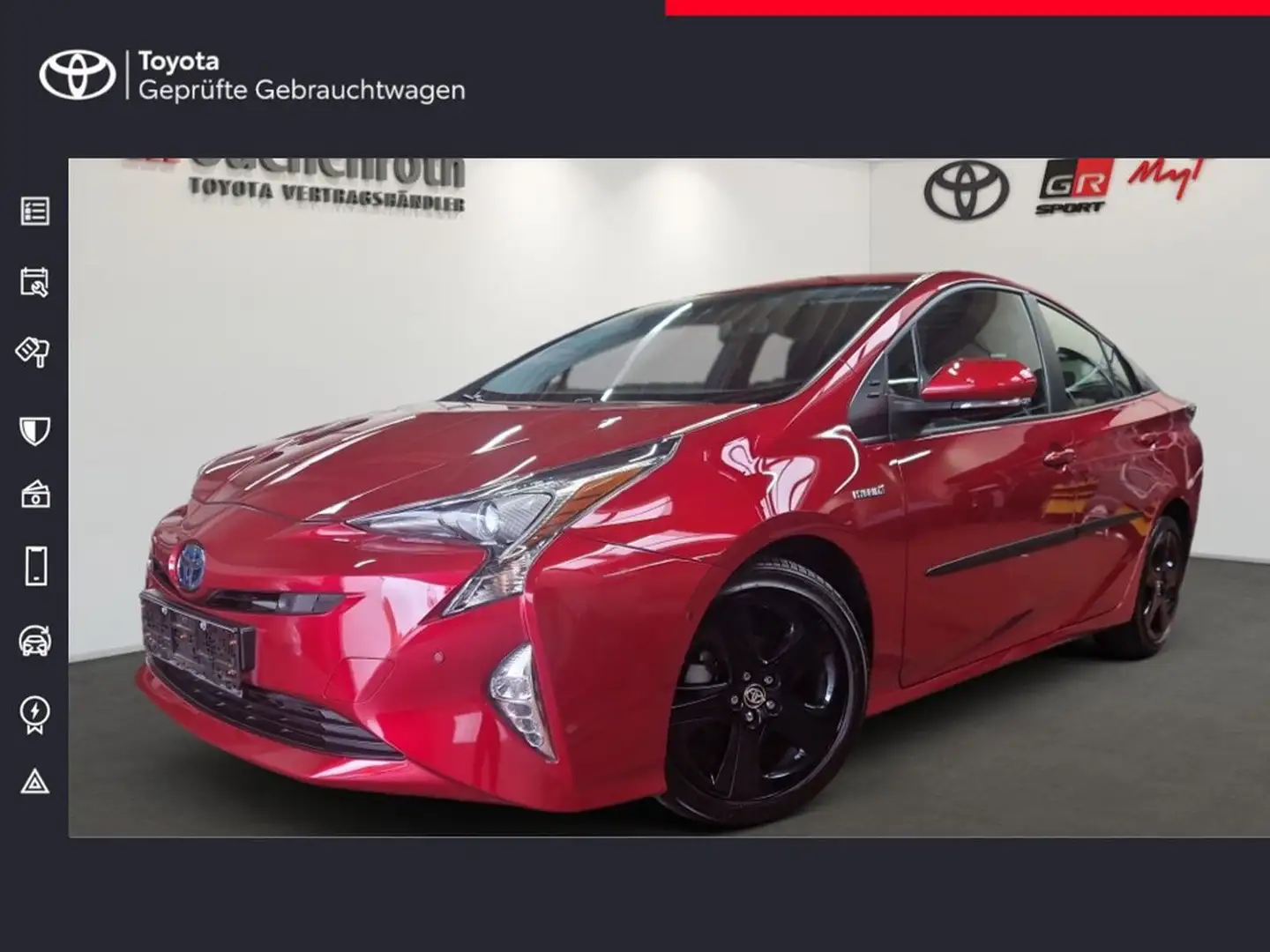 Toyota Prius Executive +JBL+HUD+Navi+WKR Červená - 1
