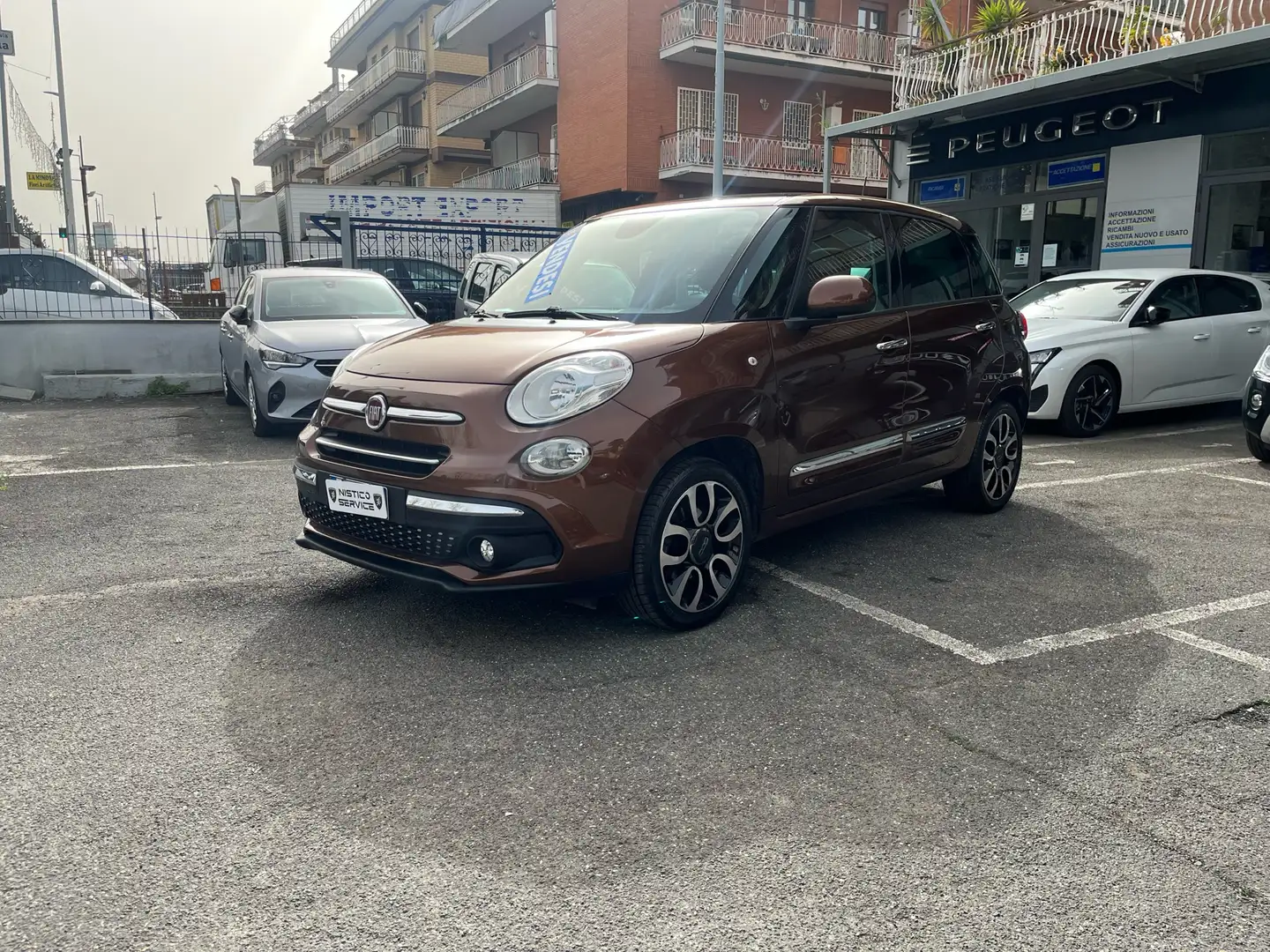 Fiat 500L 500L 1.3 mjt Lounge 95cv Brązowy - 1