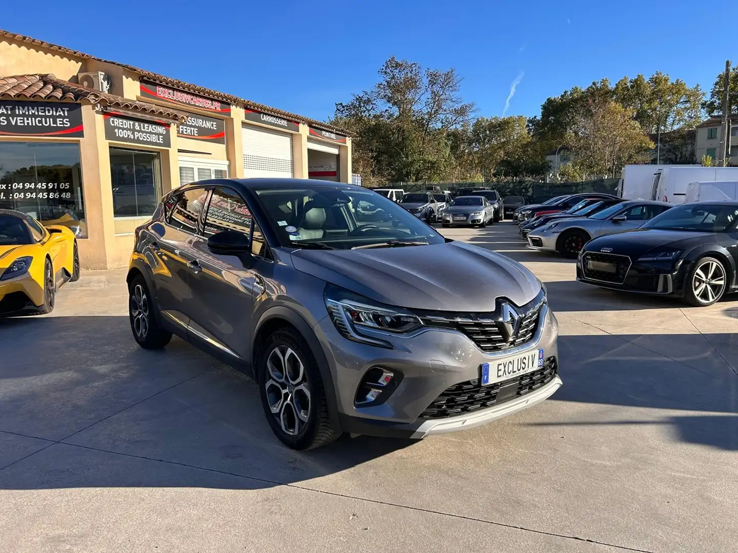 Renault Captur 1.3 TCE 140CH FAP INTENS -21 Gris - 2