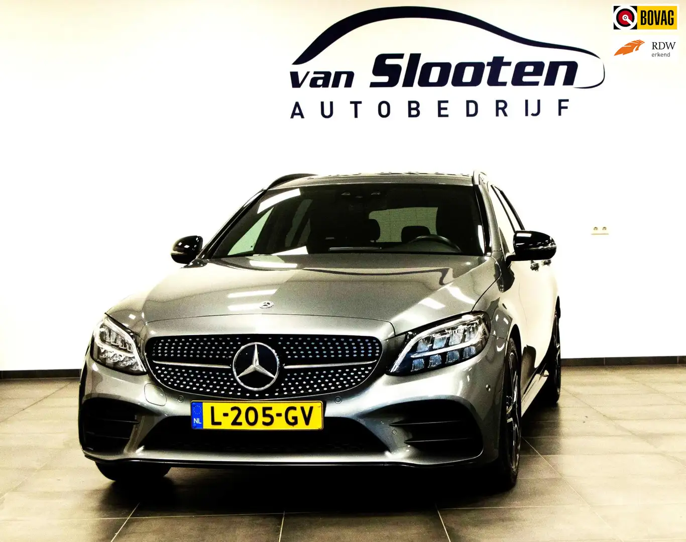 Mercedes-Benz C 180 Estate Business Solution AMG| Autom 9G | Cruise | Grijs - 1