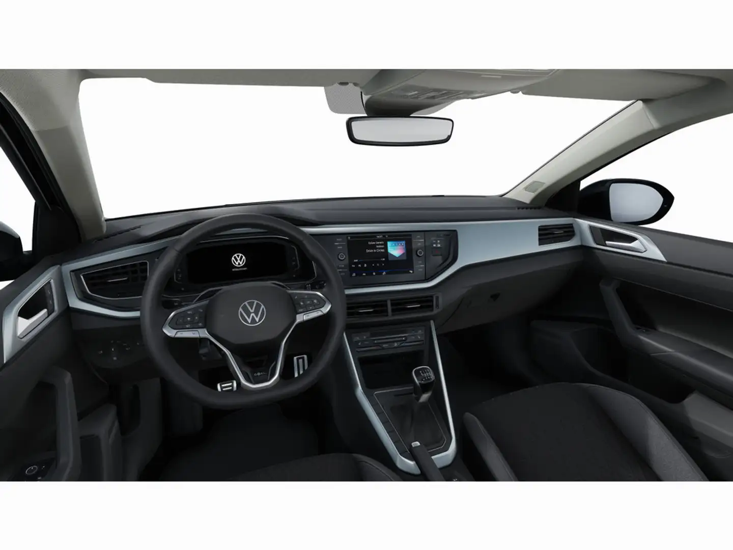 Volkswagen Taigo 1.0 TSI Goal AHK*Pano*APP*ACC*SHZ Schwarz - 2