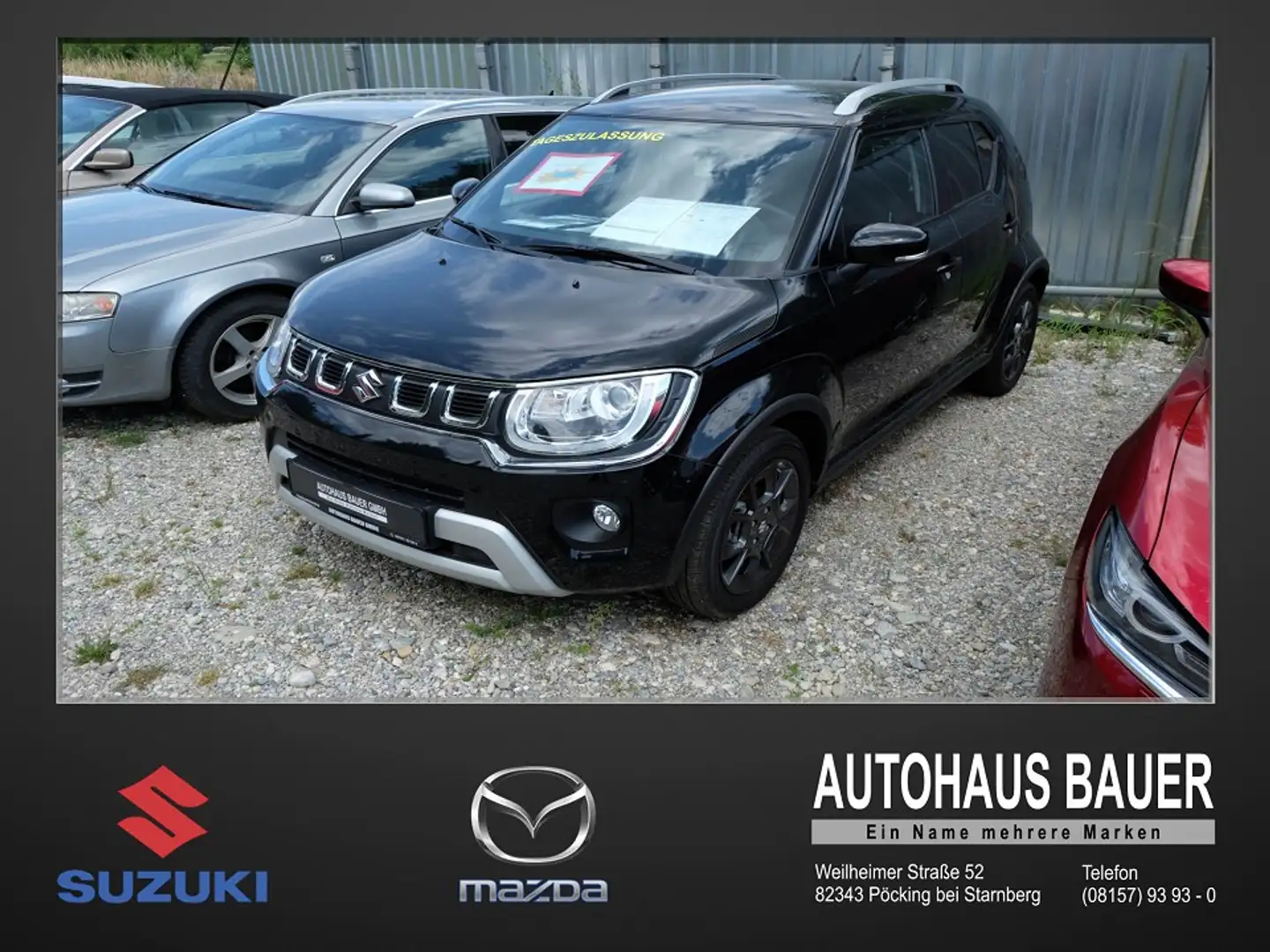 Suzuki Ignis 1.2 5D M/T COMFORT+ HYBRID SOFORT Schwarz - 1