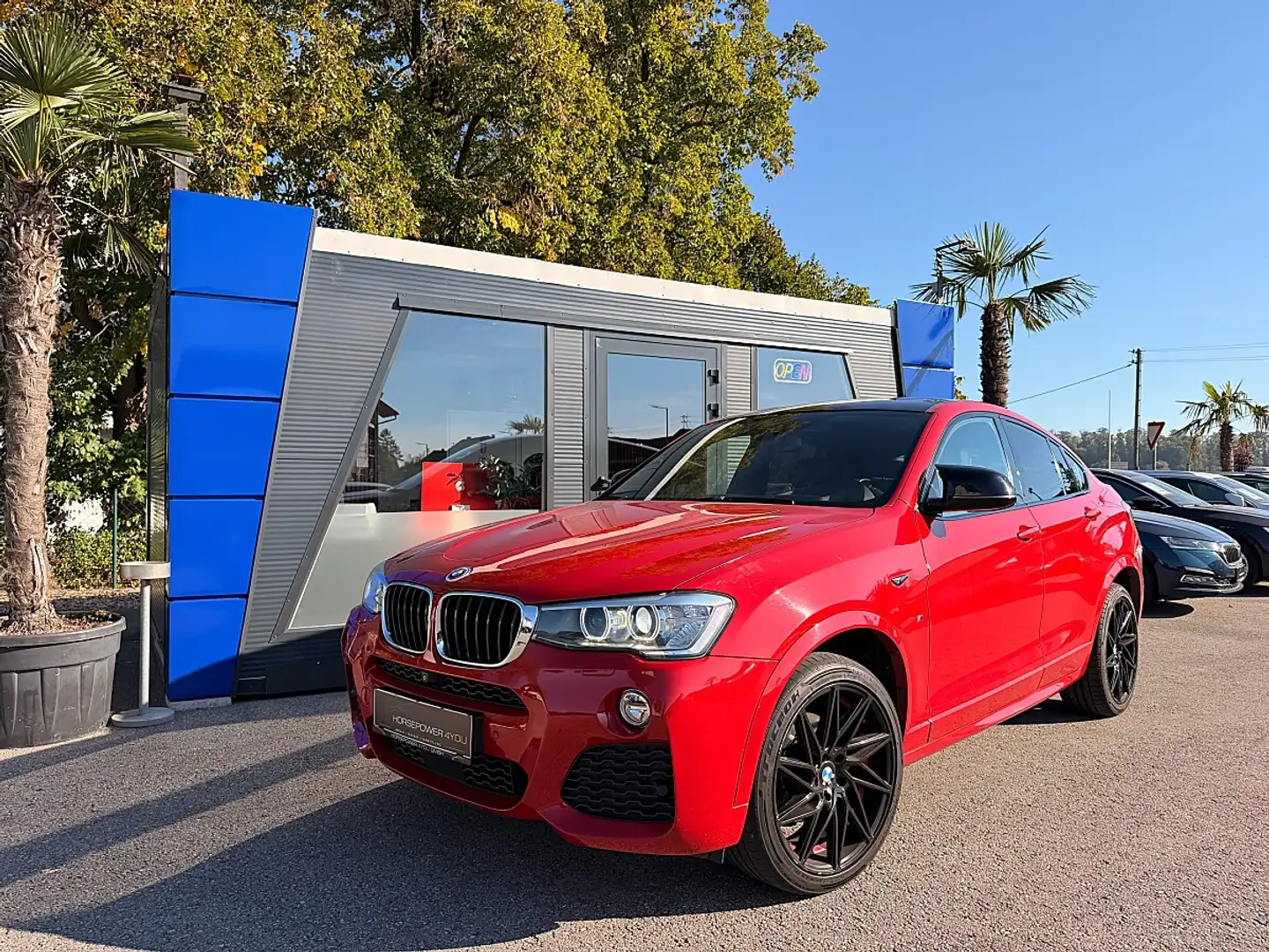 BMW X4 xDrive 30d Österreich-Paket Aut. M-Paket/H&K/36... Rot - 1